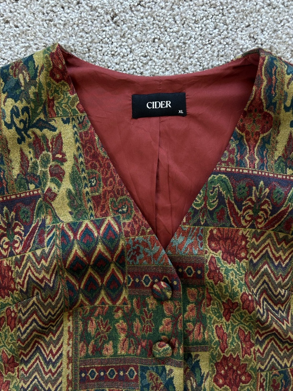 cider sleeveless vest - Picture 2 of 10